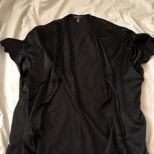Victoria’s Secret Black Silky Robe